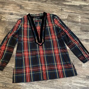 J. Crew Multicolor Plaid Shirt